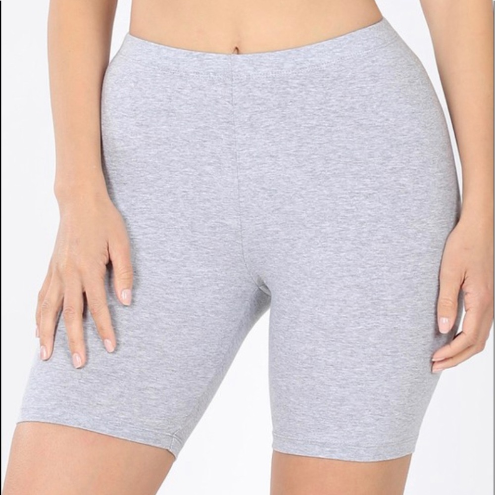Premium Cotton Biker Shorts